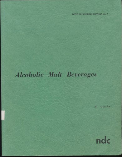 9780815502821: Alcoholic malt beverages, 1969 (Food processing review)