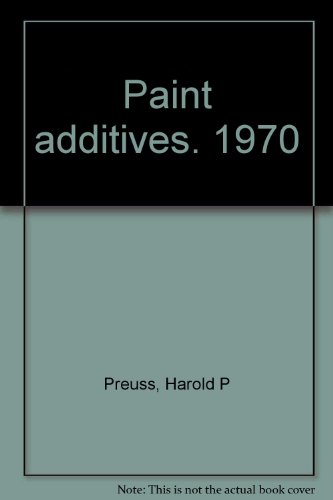 9780815503316: Paint Additives