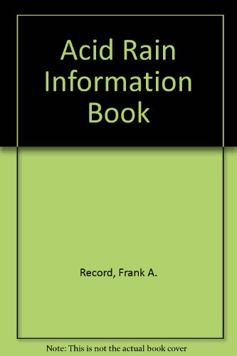 Acid Rain Information Book.