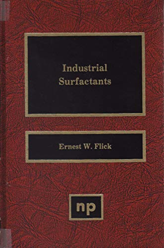 Imagen de archivo de Industrial Surfactants a la venta por Ammareal