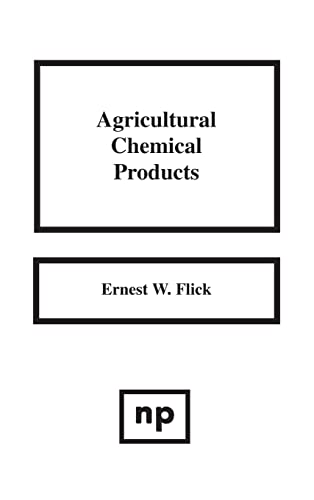 Stock image for Agricultural Chemical Products for sale by PBShop.store US