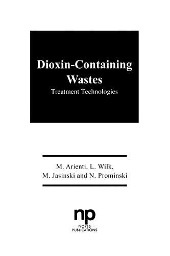 Stock image for Dioxin-Containing Wastes for sale by THE SAINT BOOKSTORE