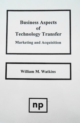 9780815512066: Business Aspects of Technology Transfer: Marketing and Acquisition