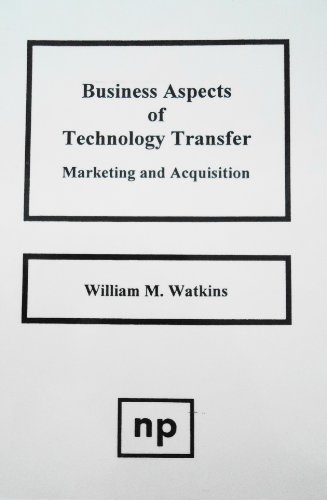 Stock image for Business Aspects of Technology Transfer for sale by Better World Books