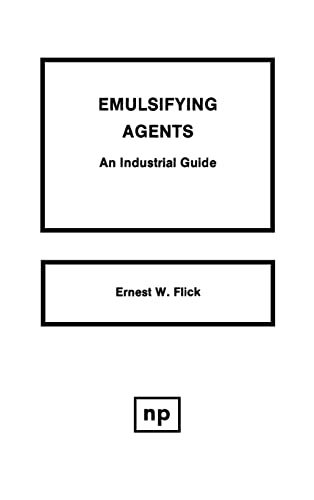 Emulsifying Agents (9780815512257) by Flick, Ernest W.
