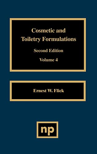 Stock image for Cosmetic and Toiletry Formulations, Volume 4 for sale by Mispah books