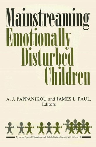 Imagen de archivo de Mainstreaming Emotionally Disturbed Children a la venta por Better World Books