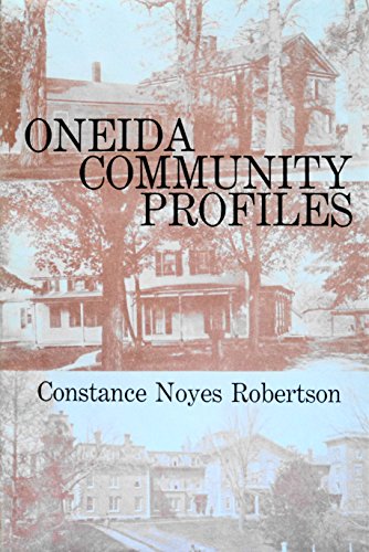 9780815601401: Oneida Community Profiles