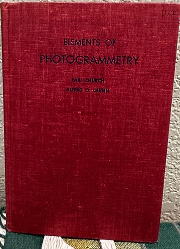Stock image for Elements of Photogrammetry for sale by Discover Books