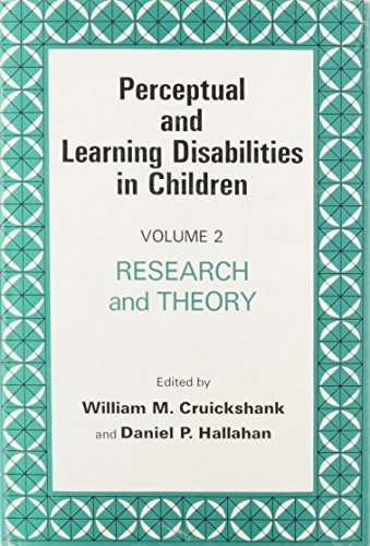 Beispielbild fr Perceptual and Learning Disabilities in Children zum Verkauf von Better World Books