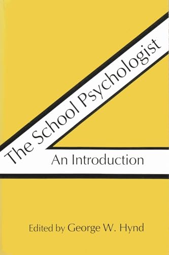 Beispielbild fr The School Psychologist: An Introduction zum Verkauf von Robinson Street Books, IOBA