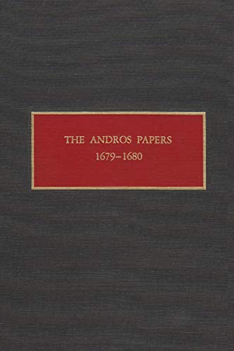 Imagen de archivo de ANDROS PAPERS 1679-1680 Format: Hardcover a la venta por INDOO