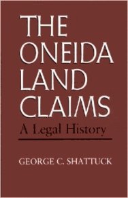 Stock image for The Oneida Land Claims : A Legal History for sale by Better World Books