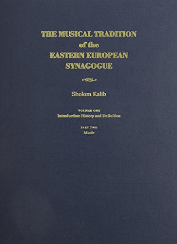 9780815629863: The Musical Tradition of the Eastern European Synagogue: History and Definition