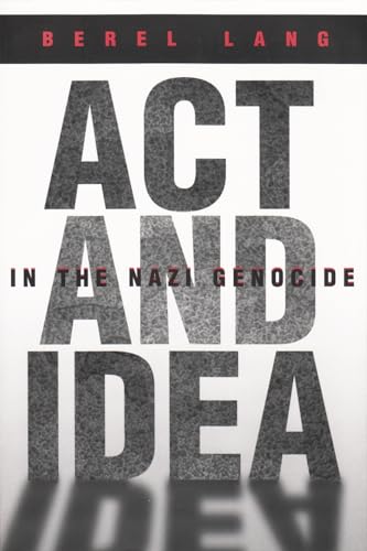 Stock image for ACT & IDEA IN THE NAZI GENOCIDE (P Format: Paperback for sale by INDOO