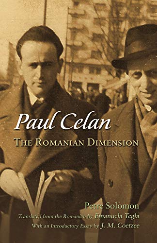 Imagen de archivo de Paul Celan: The Romanian Dimension (Judaic Traditions in Literature, Music, and Art) a la venta por HPB-Red