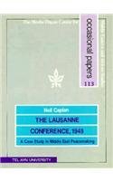 Beispielbild fr Lausanne Conference 1949 zum Verkauf von Blackwell's