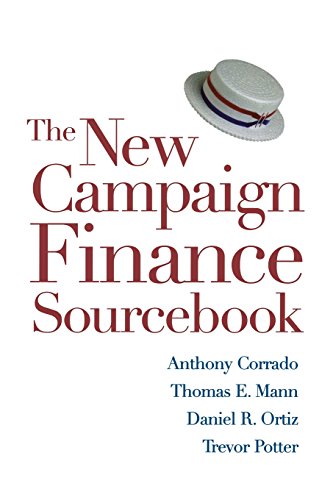 Imagen de archivo de The New Campaign Finance Sourcebook a la venta por Better World Books