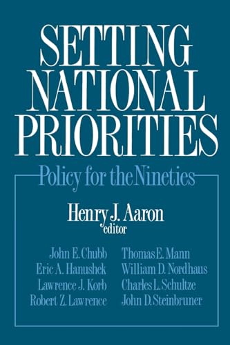 9780815700470: Setting National Priorities: Policy for the Nineties