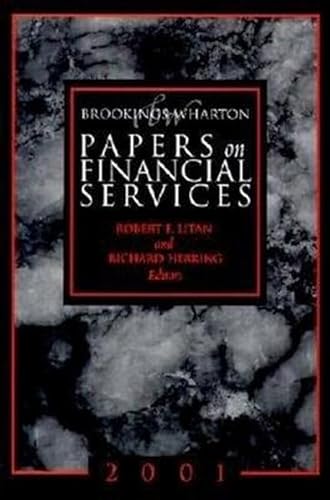 Papers on Financial Services, 2001