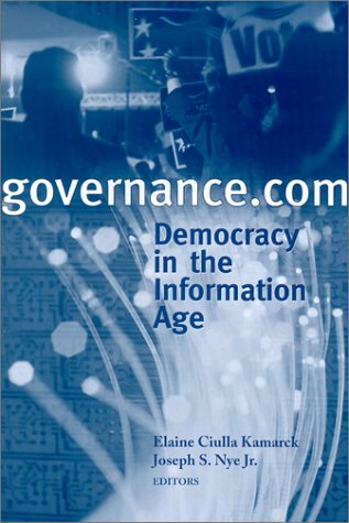Stock image for Governance.com: Democracy in the Information Age for sale by Mispah books