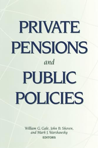 Stock image for Private Pensions and Public Policies for sale by Ergodebooks