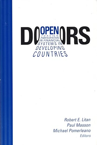 Beispielbild fr Open Doors: Foreign Participation in Financial Systems in Developing Countries zum Verkauf von George Cross Books