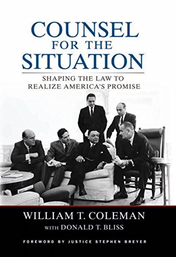 Stock image for Counsel for the Situation : Shaping the Law to Realize America's Promise for sale by Better World Books