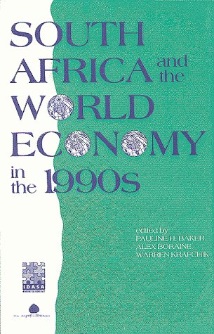 Stock image for South Africa and the World Economy in the 1990's for sale by Better World Books