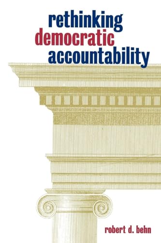 Stock image for Rethinking Democratic Accountability for sale by Dan A. Domike