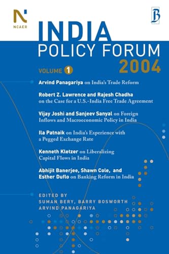 Beispielbild fr India Policy Forum (Volume 1, 2004) zum Verkauf von PsychoBabel & Skoob Books