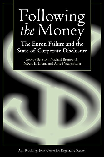 Beispielbild fr Following the Money : The Enron Failure and the State of Corporate Disclosure zum Verkauf von Better World Books