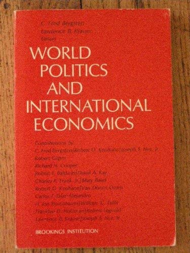 Imagen de archivo de World politics and international economics a la venta por Wonder Book