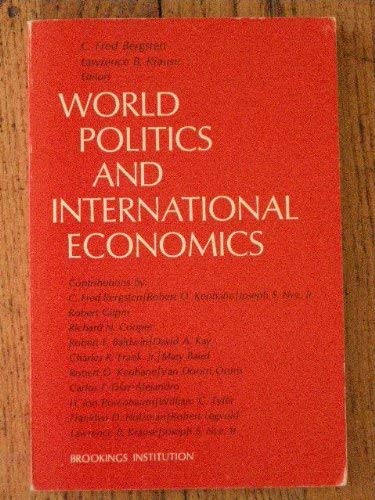 Stock image for World politics and international economics for sale by Wonder Book