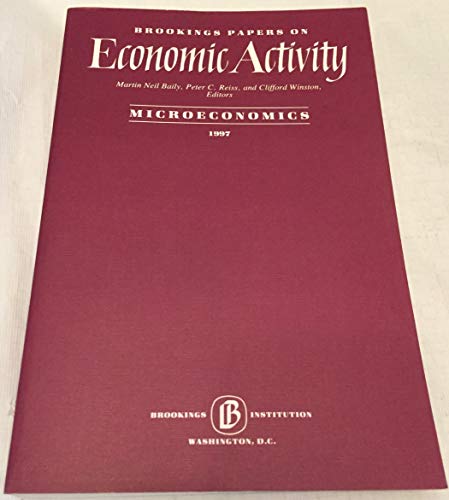 9780815712473: Brookings Papers on Economic Activity, Microeconomics: 1997 1997