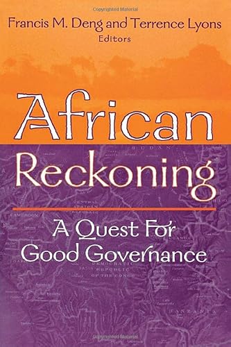 Beispielbild fr African Reckoning: A Quest for Good Governance zum Verkauf von Revaluation Books