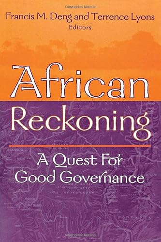 Stock image for African Reckoning: A Quest for Good Governance for sale by Revaluation Books