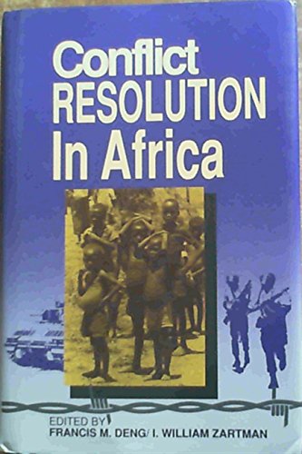 Beispielbild fr Conflict Resolution in Africa zum Verkauf von Better World Books