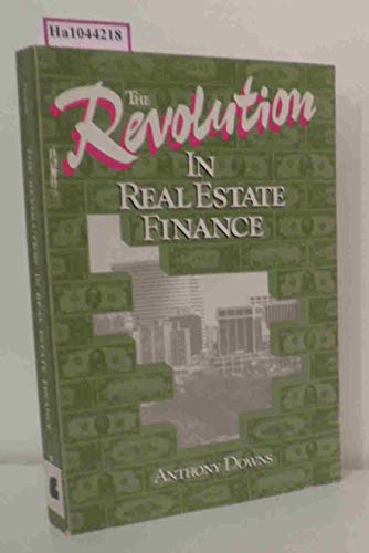 Imagen de archivo de The Revolution in Real Estate Finance a la venta por Wonder Book
