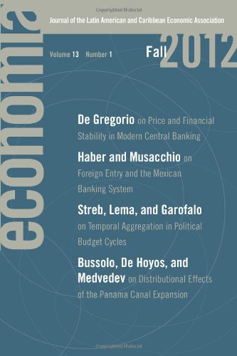 9780815724346: Economia Fall 2012: Journal of the Latin American and Caribbean Economic Association