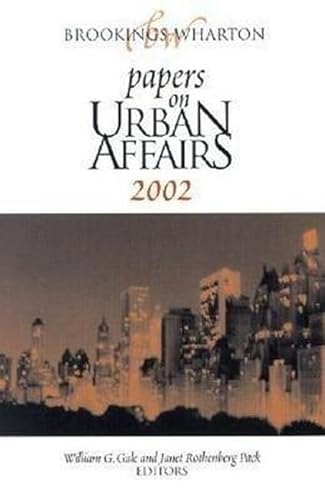 Imagen de archivo de Brookings-Wharton Papers on Urban Affairs: 2002 a la venta por THE OLD LIBRARY SHOP