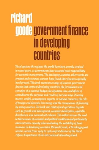 9780815731955: Government Finance in Developing Countries