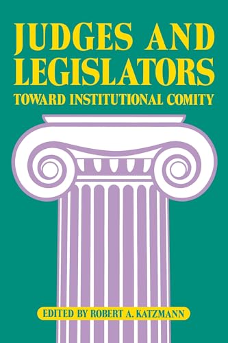 Stock image for Judges and Legislators: Toward Institutional Comity for sale by ThriftBooks-Atlanta