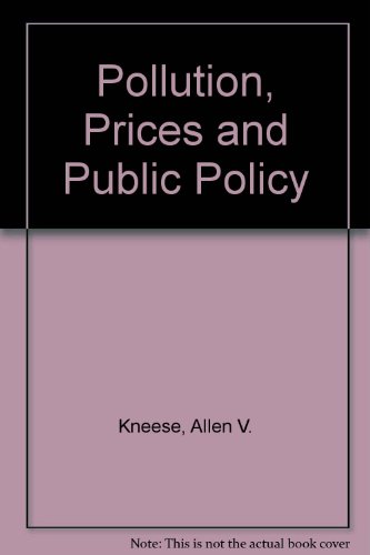 Beispielbild fr Pollution, Prices, and Public Policy zum Verkauf von Hackenberg Booksellers ABAA