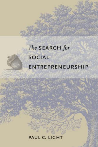 Beispielbild fr The Search for Social Entrepreneurship zum Verkauf von Wonder Book