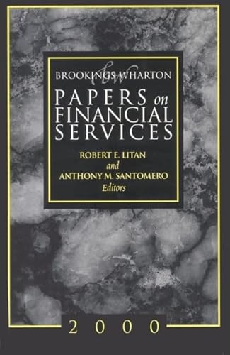Stock image for Brookings-Wharton Papers on Financial Services 2000 for sale by Murphy-Brookfield Books