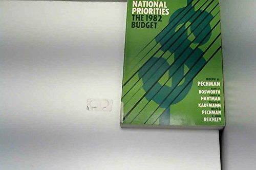 Beispielbild fr Setting National Priorities: The 1982 Budget zum Verkauf von Wonder Book