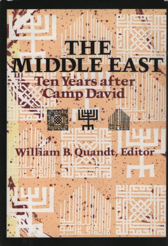 9780815772941: The Middle East: Ten Years After Camp David