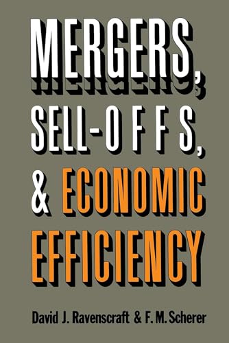 Beispielbild fr Mergers, Sell-Offs, and Economic Efficiency zum Verkauf von Better World Books