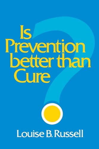 Beispielbild fr Is Prevention Better than Cure? (Studies in Social Economics) zum Verkauf von Wonder Book